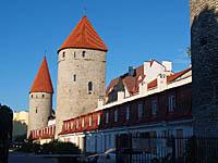 Tallinn: Tallinna linnamüür - mestské opevnenie, 2.8.2013 Tallinn