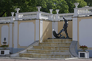 Tallinn: Kadrioru loss, palác Kadriorg, Ekaterintal, barokový palác Petra I. pre Katarínu I., 16.7.2022 Tallinn