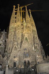 Barcelona: Sagrada Família, 11.3.2016 Barcelona