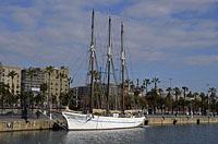 Barcelona: Port Vell - starý prístav, 12.3.2016 Barcelona
