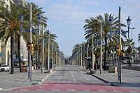 Barcelona: Passeig de Colom, 12.3.2016 Barcelona