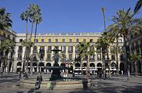 Barcelona: Plaça Reial, 12.3.2016 Barcelona
