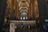 Barcelona: Catedral de la Santa Creu i Santa Eulalia, 12.3.2016 Barcelona
