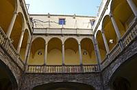 Barcelona: Arxiu de la Corona d'Aragó - kráľovský archív, 12.3.2016 Barcelona