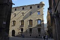 Barcelona: Arxiu de la Corona d'Aragó - kráľovský archív, 12.3.2016 Barcelona