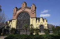 Barcelona: Jardins Fontsere i Mestre, 12.3.2016 Barcelona