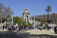 Barcelona: Cascada Monumental, 12.3.2016 Barcelona