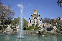 Barcelona: Cascada Monumental, 12.3.2016 Barcelona