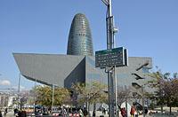 Barcelona: Torre Agbar, Plaça de les Glories Catalanes, 12.3.2016 Barcelona
