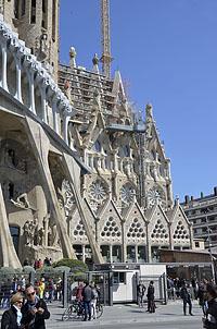 Barcelona: Sagrada Família, 12.3.2016 Barcelona