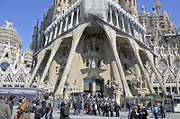 Barcelona: Sagrada Família, 12.3.2016 Barcelona