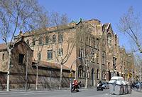 Barcelona: Hospital de la Santa Creu i Sant Pau, Escola Universitaria d'Infermeria de Sant Pau, 12.3.2016 Barcelona
