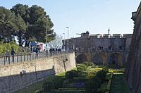 Barcelona: Castell de Montjuic, 12.3.2016 Barcelona