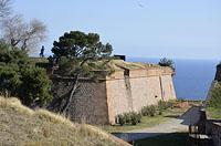 Barcelona: Castell de Montjuic, 12.3.2016 Barcelona