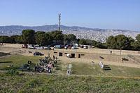 Barcelona: Castell de Montjuic, 12.3.2016 Barcelona
