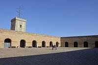 Barcelona: Castell de Montjuic, 12.3.2016 Barcelona