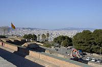 Barcelona: Castell de Montjuic, 12.3.2016 Barcelona