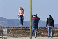 Barcelona: Castell de Montjuic, 12.3.2016 Barcelona