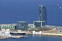 Barcelona: hotel W Barcelona, 12.3.2016 Barcelona