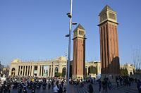 Barcelona: Torres Venecianes, Fira Barcelona Montjuic, 12.3.2016 Barcelona