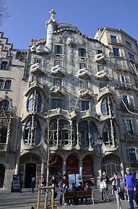Barcelona: Casa Batlló, 13.3.2016 Barcelona
