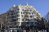 Barcelona: Casa Milá, 13.3.2016 Barcelona
