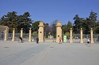 Barcelona: Parc de Pedralbes, Palau Reial, 13.3.2016 Barcelona