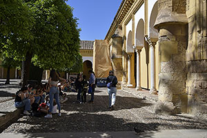 Córdoba: Patio de los Naranjos, Mezquita-Catedral, 17.4.2023 Córdoba
