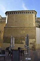 Córdoba: Plaza de San Miguel, Parroquia de San Miguel Arcángel, 17.4.2023 Córdoba