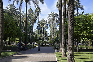 Córdoba: Monumento al Duque de Rivas, Jardines de la Victoria, 17.4.2023 Córdoba