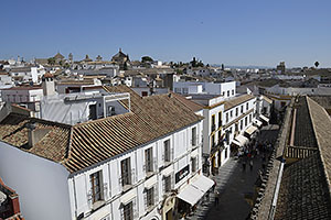 Córdoba: výhľad z Torre del Campanario, 18.4.2023 Córdoba