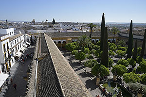 Córdoba: výhľad z Torre del Campanario, 18.4.2023 Córdoba