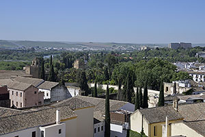 Córdoba: výhľad z Torre del Campanario, 18.4.2023 Córdoba