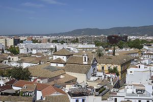 Córdoba: výhľad z Torre del Campanario, 18.4.2023 Córdoba