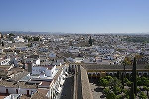 Córdoba: výhľad z Torre del Campanario, 18.4.2023 Córdoba