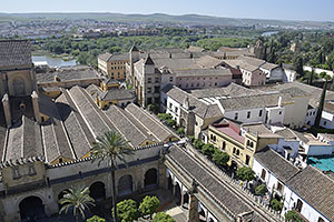 Córdoba: výhľad z Torre del Campanario, 18.4.2023 Córdoba