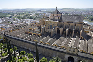 Córdoba: výhľad z Torre del Campanario, 18.4.2023 Córdoba