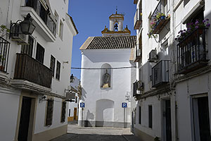 Córdoba: glesia de Nuestra Señora de la Paz, Calle San Basilio, 18.4.2023 Córdoba