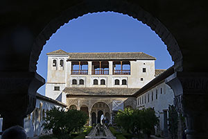 Granada: Generalife, Sala Regia, 20.4.2023 Granada