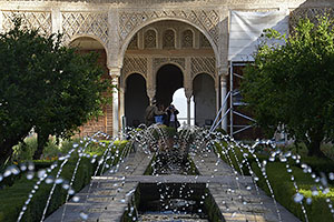 Granada: Generalife, Patio de la Acequia, 20.4.2023 Granada