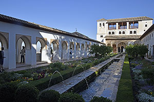 Granada: Generalife, Patio de la Acequia, 20.4.2023 Granada