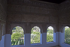 Granada: Generalife, Sala Regia, 20.4.2023 Granada