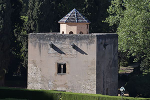 Granada: Alhambra, Torre de las Infantas, 20.4.2023 Granada