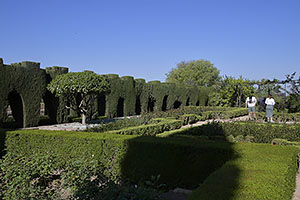 Granada: Alhambra, Jardín del Convento de San Francisco, 20.4.2023 Granada