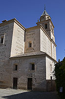 Granada: Alhambra, Iglesia de Santa María, 20.4.2023 Granada