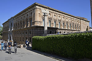 Granada: Alhambra, Palacio de Carlos V, 20.4.2023 Granada