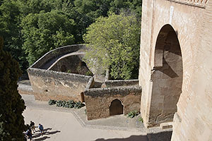 Granada: Alhambra, Puerta de la Justicia, 20.4.2023 Granada