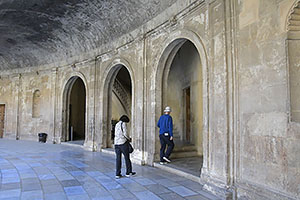Granada: Alhambra, Palacio de Carlos V, 20.4.2023 Granada