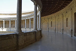 Granada: Alhambra, Palacio de Carlos V, 20.4.2023 Granada