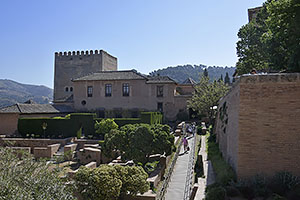 Granada: Alhambra, Palacios Nazaríes, 20.4.2023 Granada